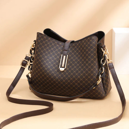 LARGE CAPACITY TRIPLE LAYER  SHOULDER MESSENGER BAG
