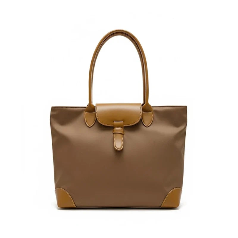 WATEPROOF NYLON COMMUTER LARGE SHOULDER TOTE BAG