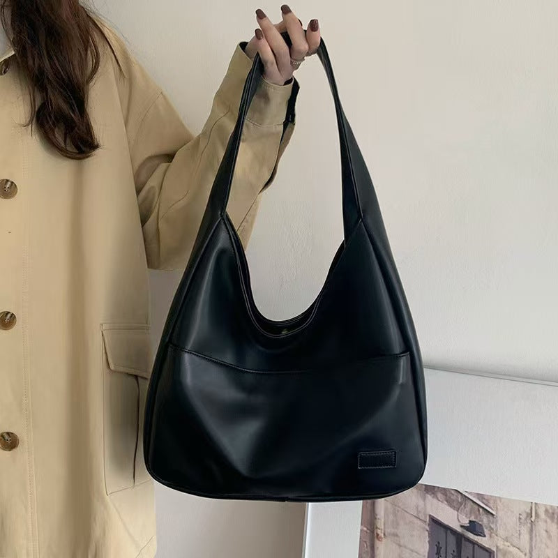 SOFT PEBBLE LEATHER MINI SHOULDER BAG