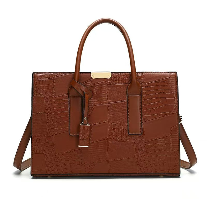 RETRO MOTHER AND CHILD HANDBAG TOTE