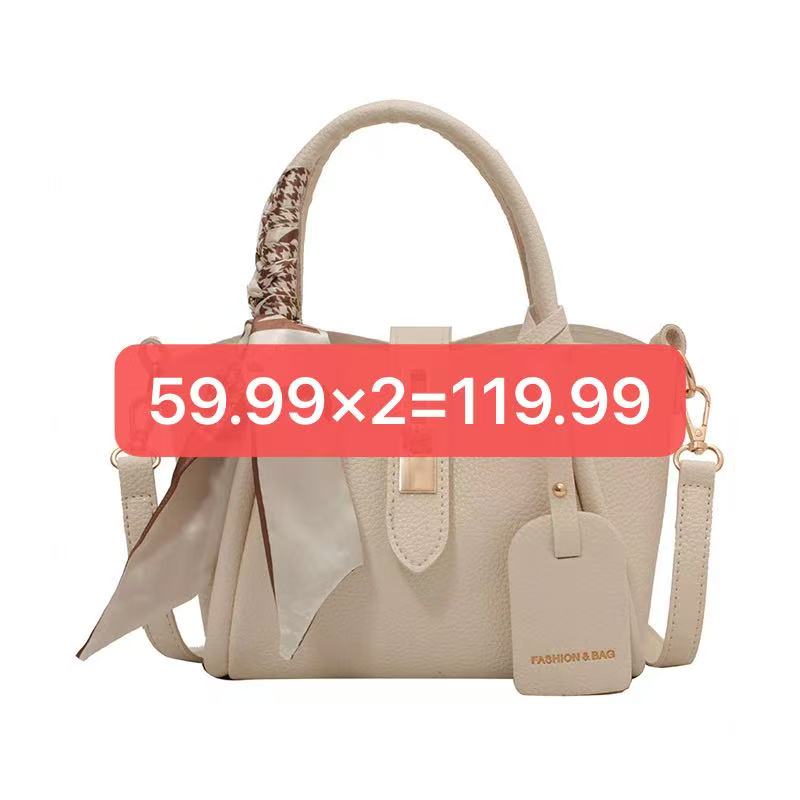 FRENCH NICHE SMALL SQUARE COMMUTING SHOULDER BAG