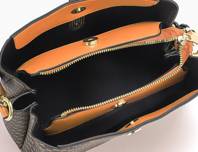 LARGE CAPACITY TRIPLE LAYER  SHOULDER MESSENGER BAG