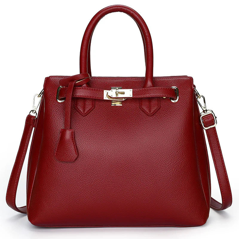 RETRO LYCHEE PATTERN HANDBAG FPOR WOMEN