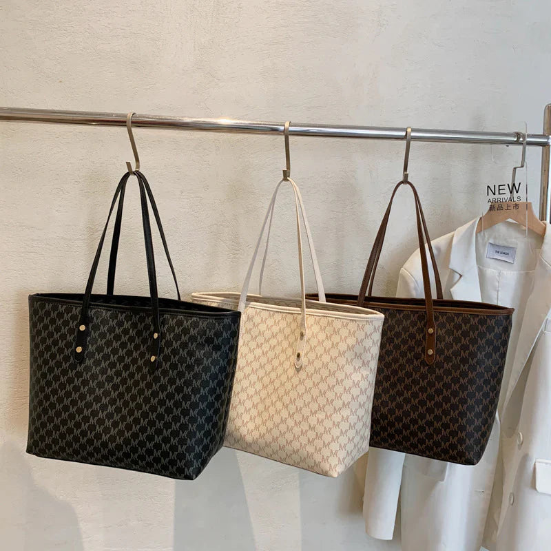 STYLISH LARGE CAPACITY TOTE HANDBAG